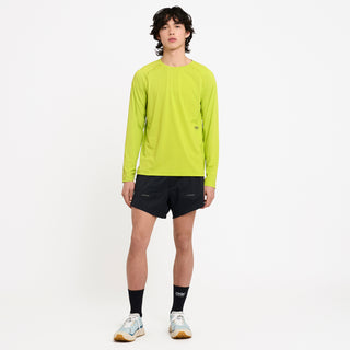 DLYLongsleeve - Lime Green – full body