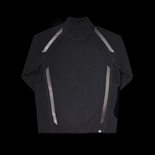 VLVHalfzip – reflective detail on black