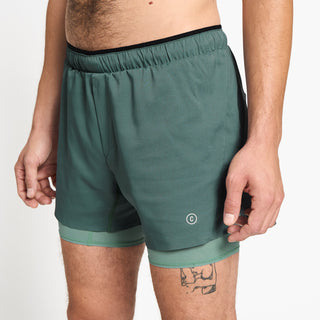 DLYShort 5" Long Brief - Silver Pine – on model