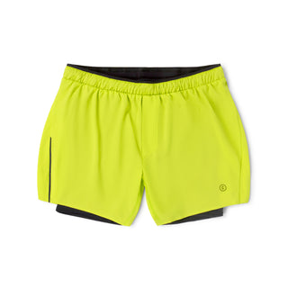 DLYShort 5" Long Brief - Lime Green – front