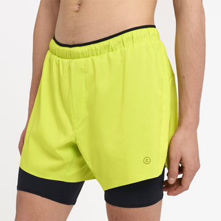 DLYShort 5" Long Brief - Lime Green – on model
