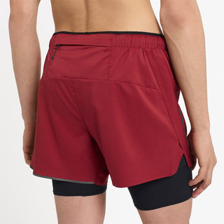DLYShort 5" Long Brief - Merlot – on model