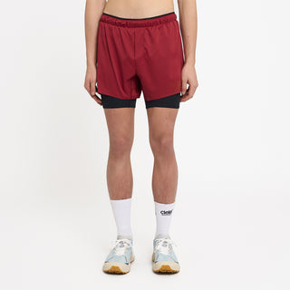 DLYShort 5" Long Brief - Merlot – on model