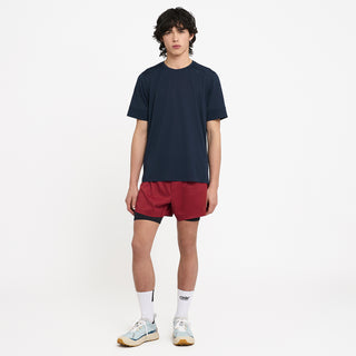 DLYShort 5" Long Brief - Merlot – on model