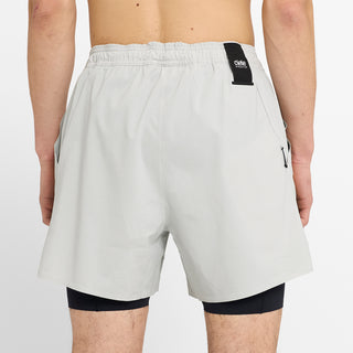 WRKShort - Light Grey – on model
