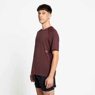 DLYTShirt - Dark Wine – on model