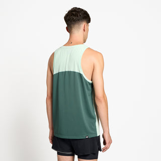 DLYSinglet - Dusty Turquoise – on model