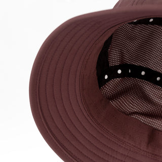 GOBucket - Comp - Athletics - Dark Wine Red – under brim