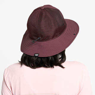 TRLBucket - Comp - One Hundred SL - Dark Wine Red – on model