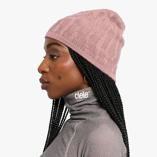 LGRBeanie - Blush – on model