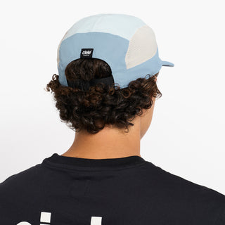 GOCap - Field - Iconic Bar - Chambray/Rainy Day – on model