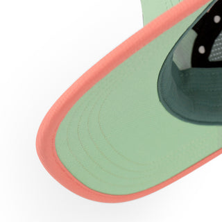 GOCap - Field - Iconic Bar - Pistachio/Silver Pine – under brim
