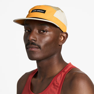 GOCap - Field - Iconic Bar - Clementine/Sand – on model