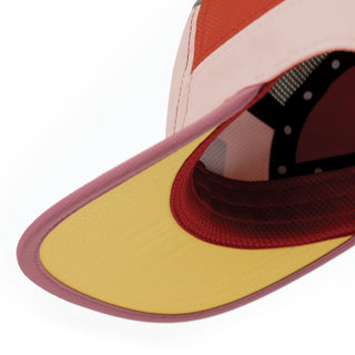 GOCap - Field - Iconic Bar - Peachskin/Seaweed – under brim