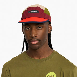 GOCap - Field - Iconic Bar - Crimson Red/Terrain – on model
