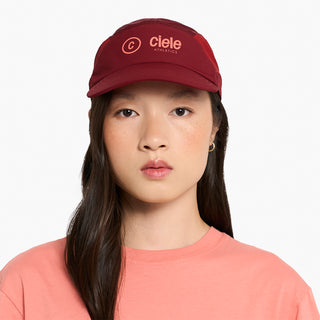 FSTCap SC - Classic - Cside - Crimson Red/Merlot – on model