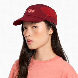 FSTCap SC - Classic - Cside - Crimson Red/Merlot – on model