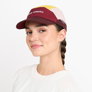 FSTCap SC - Field - Iconic SL - Crimson Red/Peachskin – on model