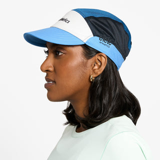 FSTCap SC - Field - Iconic SL - White / Cobalt – on model