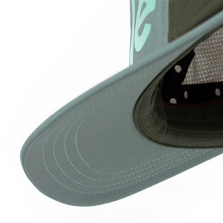 GOCap - Comp - Century - Silver Pine / Seaweed – under brim