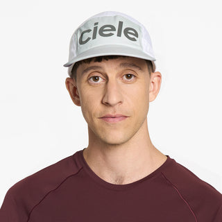GOCap - Comp - Century - Light Grey/White – on model