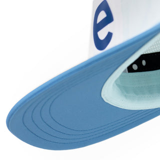 GOCap - Comp - Century - White / Sky Blue – under brim