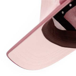 FSTCap SC - Comp - Iconic VC - Peachskin / Dark Wine Red – under brim