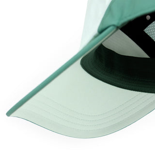 FSTCap SC - Comp - Iconic VC - Dusty Turquoise/Emerald – under brim