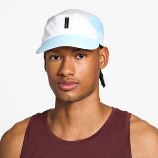 FSTCap SC - Comp - Iconic VC - White / Light Grey – on model
