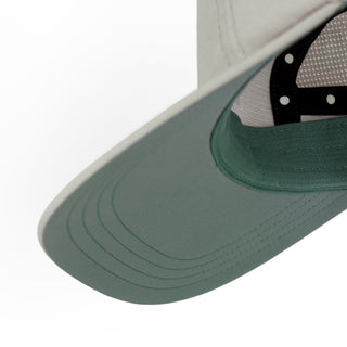 GOCap - Comp - Bars - Airy Grey – under brim