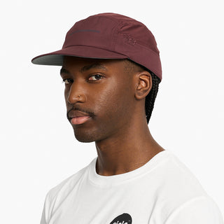 GOCap - Comp - Bars - Dark Wine Red – on model