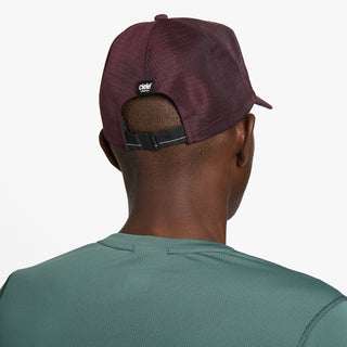 TRLCap SC - Comp - Onehundred - Dark Wine Red – on model