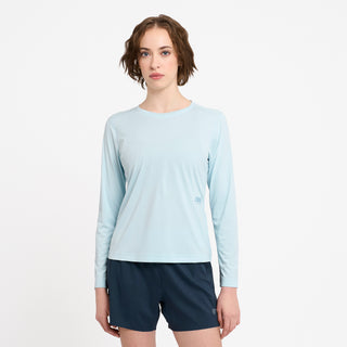 DLYLongsleeve - Sky Blue – on model