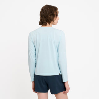 DLYLongsleeve - Sky Blue – on model