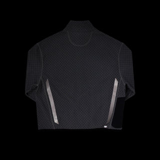 VLVHalfzip – reflective detail on black