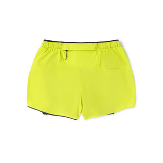 DLYShort 4" Long Brief - Lime Green – back