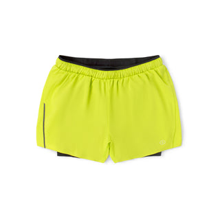 DLYShort 4" Long Brief - Lime Green – front