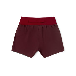 TRNShort 4" Brief - Dark Wine Red – back