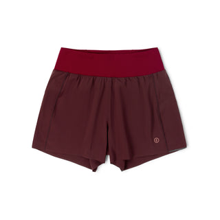 TRNShort 4" Brief - Dark Wine Red – front