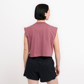 ORTank Cropped - Deco Rose – on model